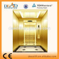 Office building passenger elevator with machine room